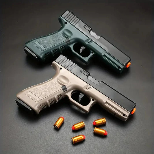 Glock Soft Bullet Shell Ejection Toy Gun