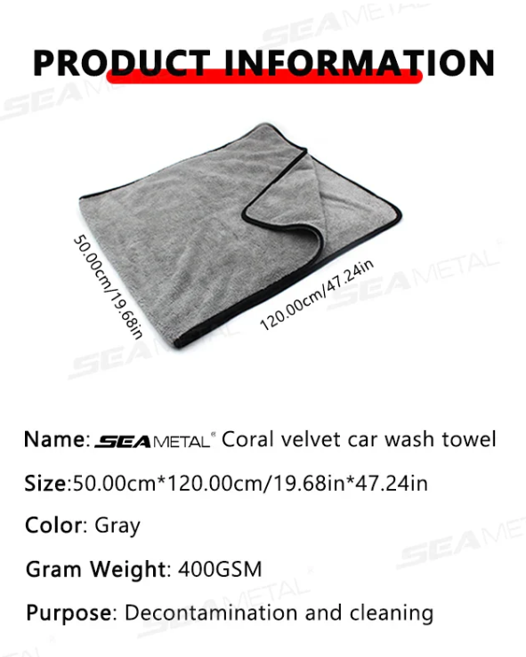 Microfiber Towel Car Wash