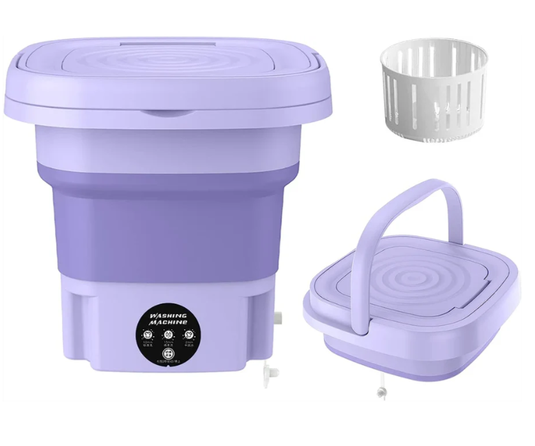 Portable Washing Machine with Drain Basket