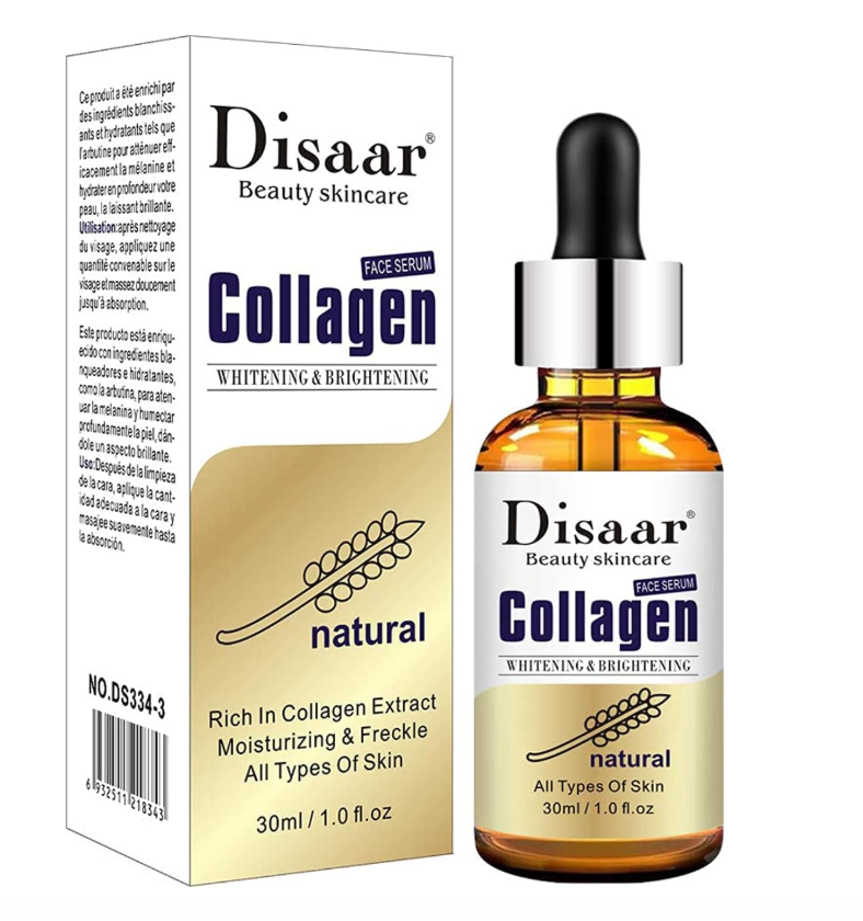 Disaar Skin Care Pure Collagen Whitening Brightening Moisturizing Anti Freckle Face Serum 30ml