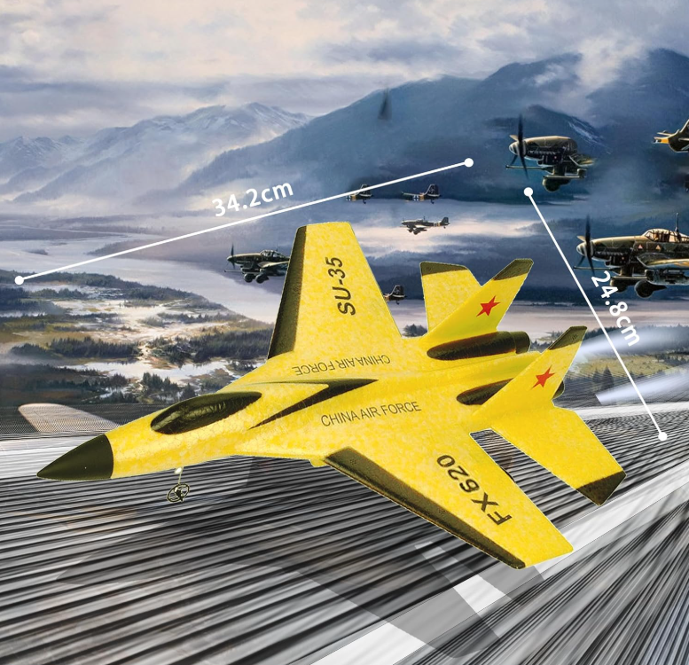 Epipgale Su-35 Rc Plane, 2Ch Remote Control Airplane