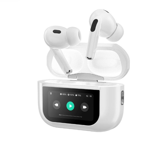 A9 pro Touch Screen Display ANC Wireless Earbuds