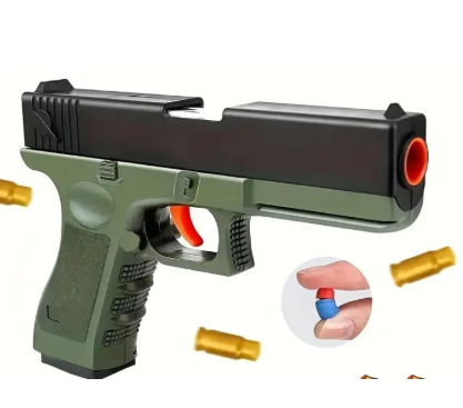 Glock Soft Bullet Shell Ejection Toy Gun