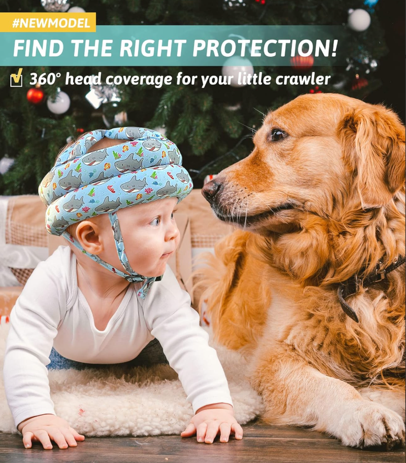 Protective Soft Baby Headgear