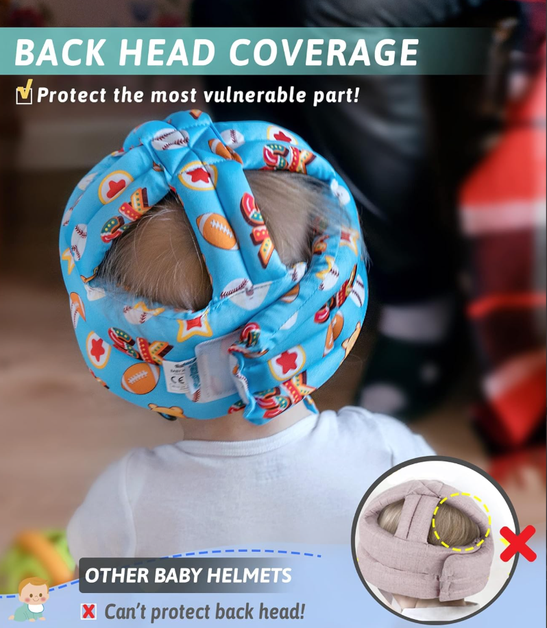 Protective Soft Baby Headgear