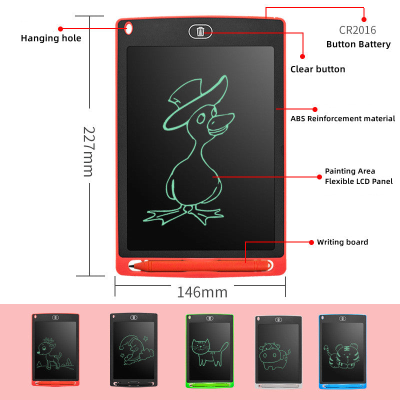 كمبيوتر لوحي للكتابة LCD